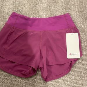 Speed Up MR Short 4” *Lined in color Vivid Plum